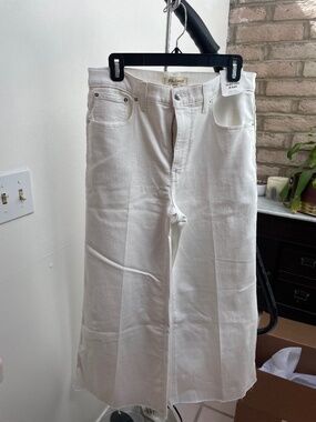 NWT Madewell Premium White Denim